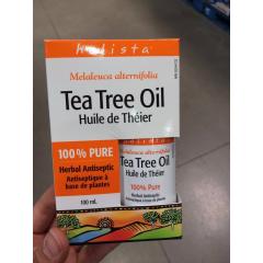 加拿大Holista Tea Tree Oil 天然茶树油精油(100毫升/瓶,免税包邮