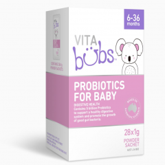 VITA BUBS 婴幼儿益生菌（6月-3岁）方盒粉色Pro...